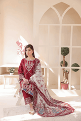 3 Piece – Embroidered Cotton Suit  22 - Nishat Creative Store