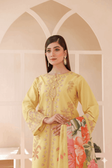 3 Piece – Embroidered Cotton Suit  28 - Nishat Creative Store