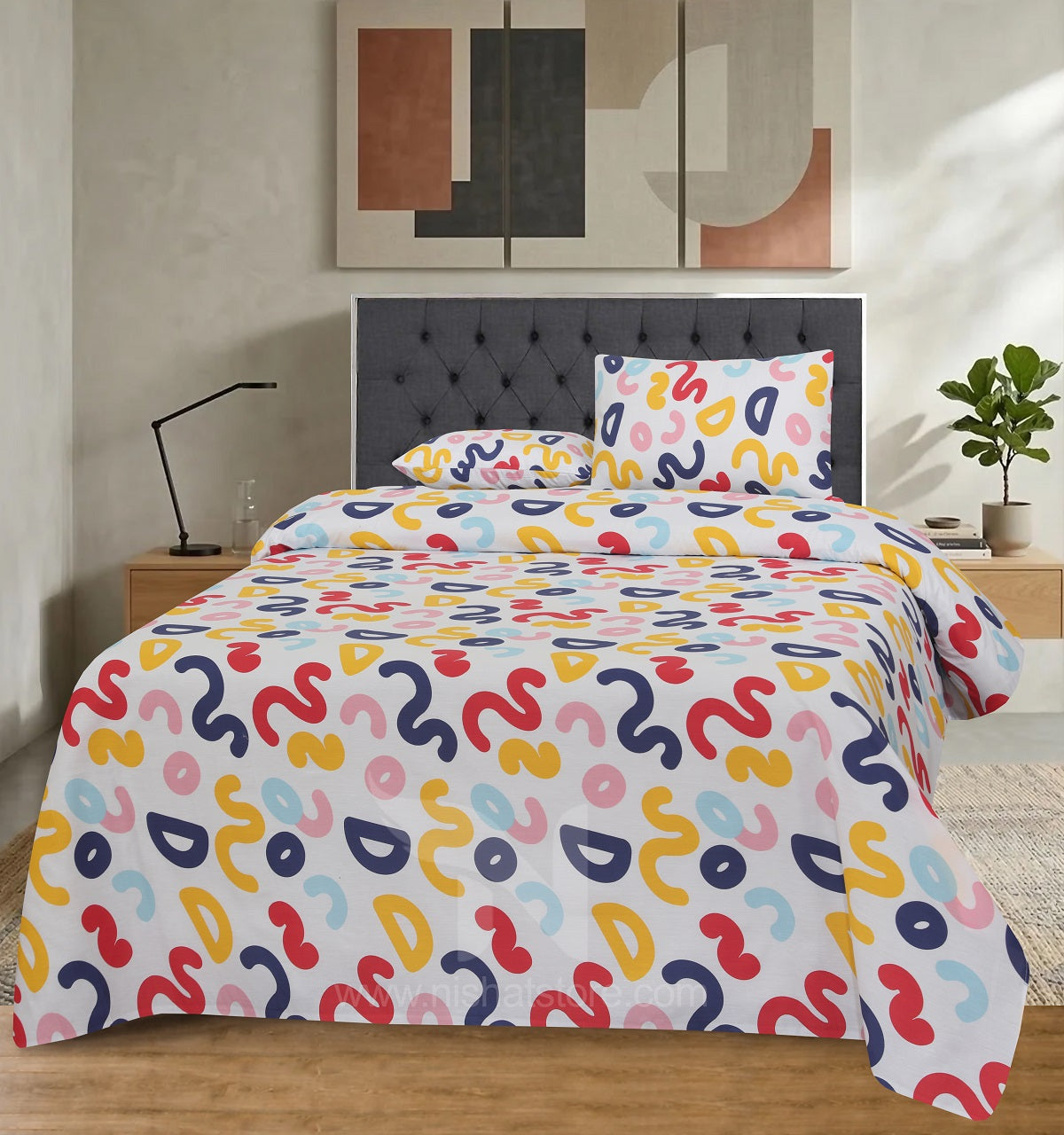 Double Bed Sheet Design NC-C 7419