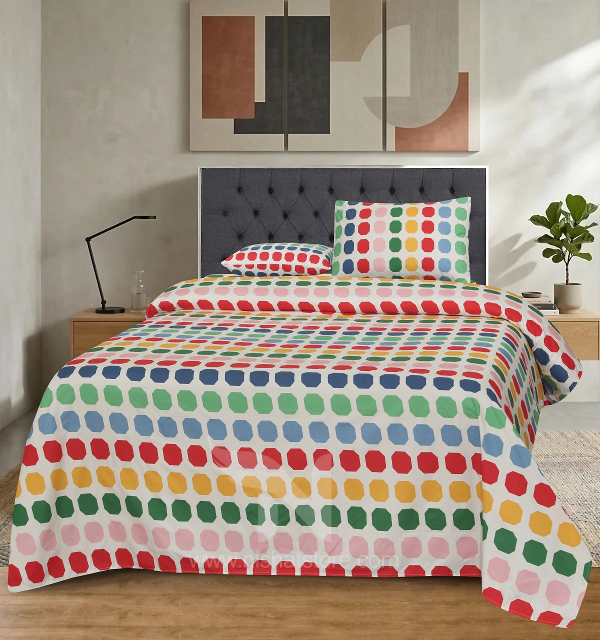 Double Bed Sheet Design NC-M 7422