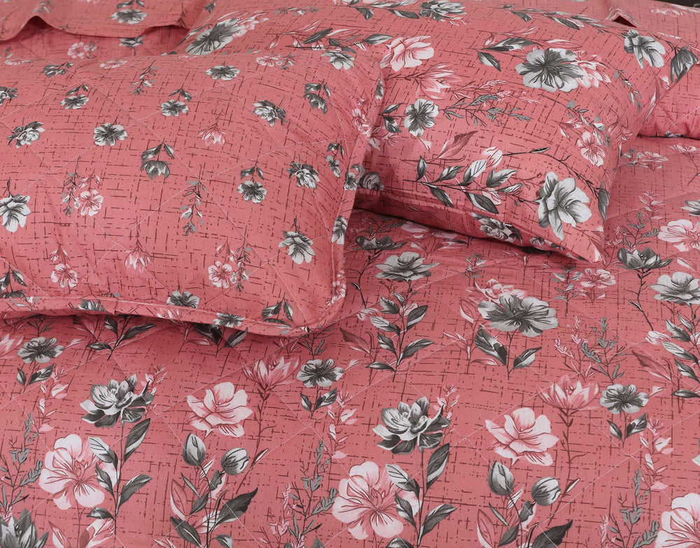 Quilted Comforter Set 6 Pcs Design 1005