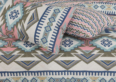 Quilted Comforter Set 6 Pcs Design 1016
