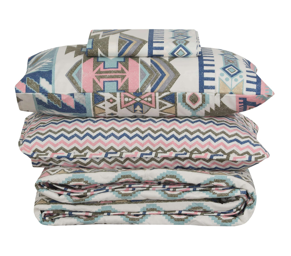 Quilted Comforter Set 6 Pcs Design 1016