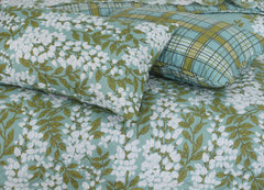 Quilted Comforter Set 6 Pcs Design 1012