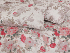 Quilted Comforter Set 6 Pcs Design 1011