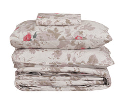 Quilted Comforter Set 6 Pcs Design 1011