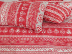 Quilted Comforter Set 6 Pcs Design 1014