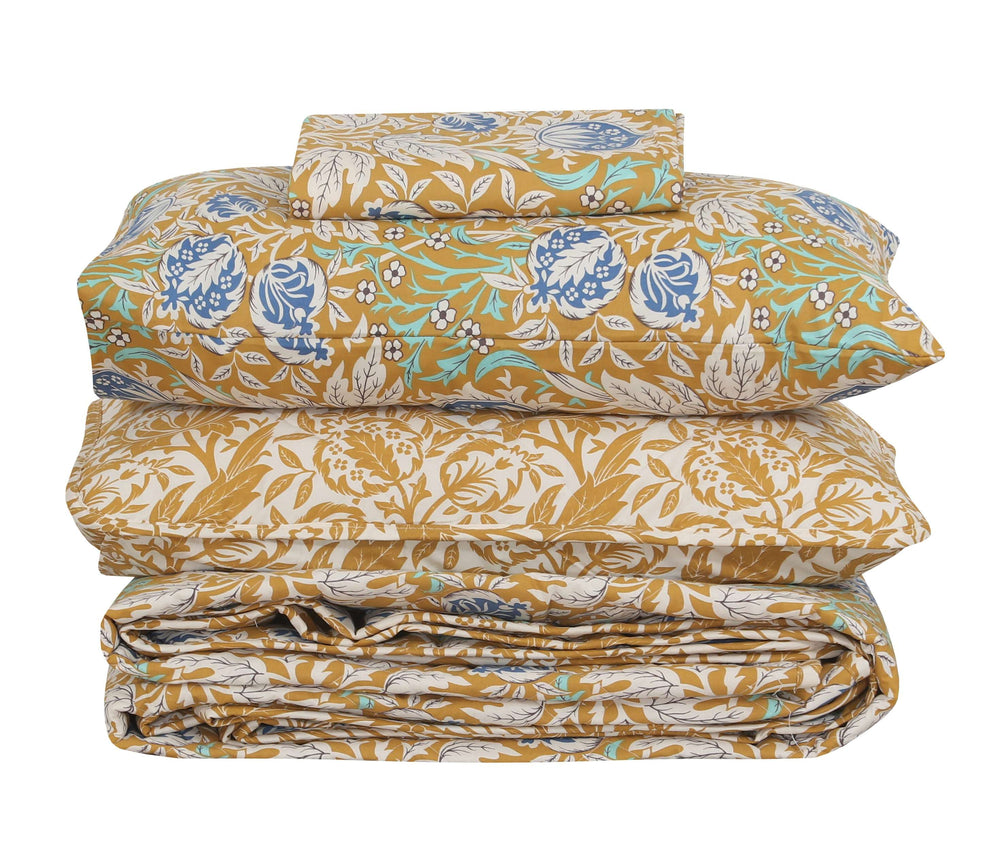 Quilted Comforter Set 6 Pcs Design 1015