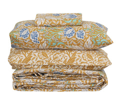 Quilted Comforter Set 6 Pcs Design 1015