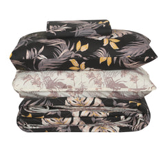 Quilted Comforter Set 6 Pcs Design 1021