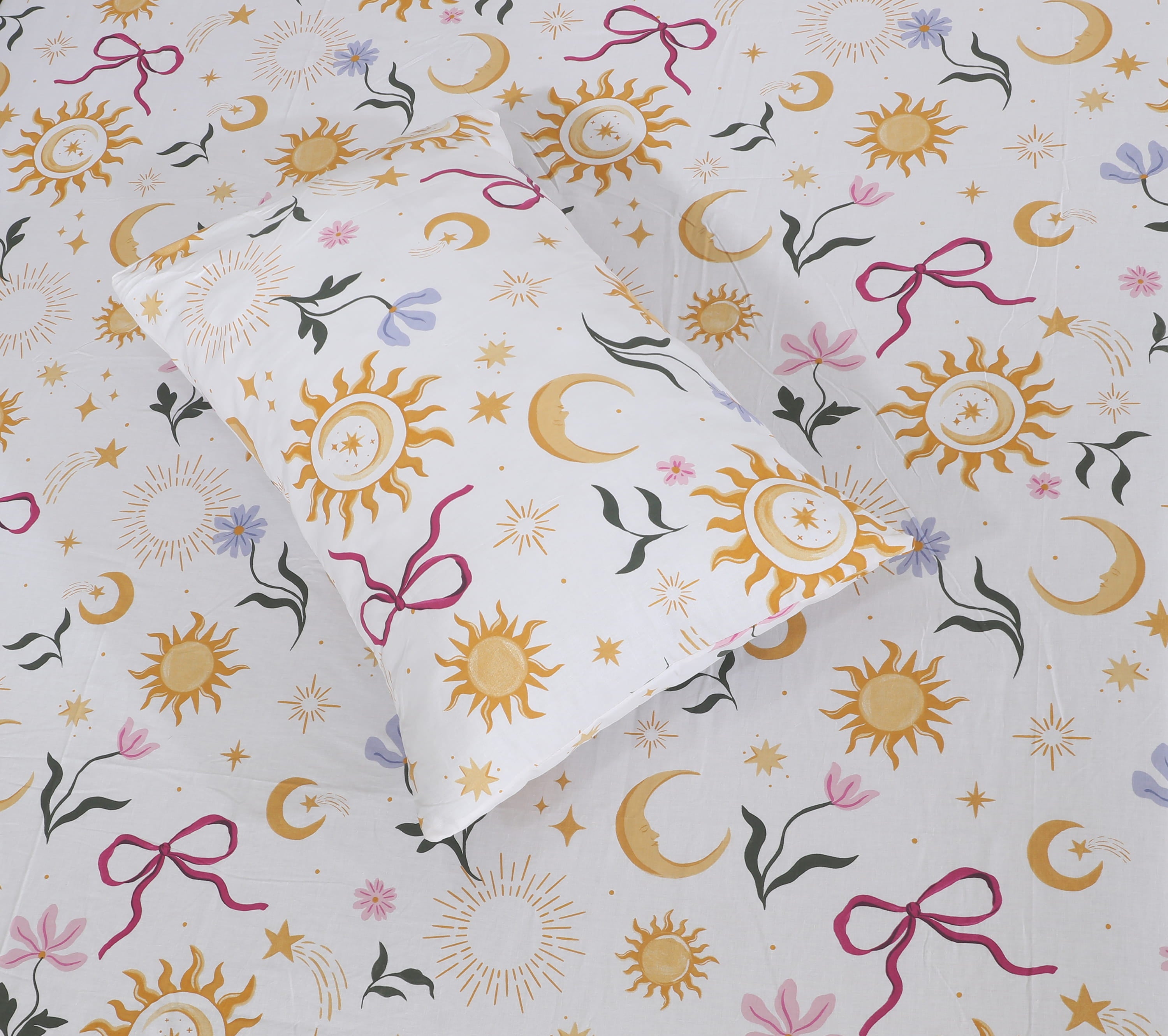 Fitted Double Bed Sheet DS# 409