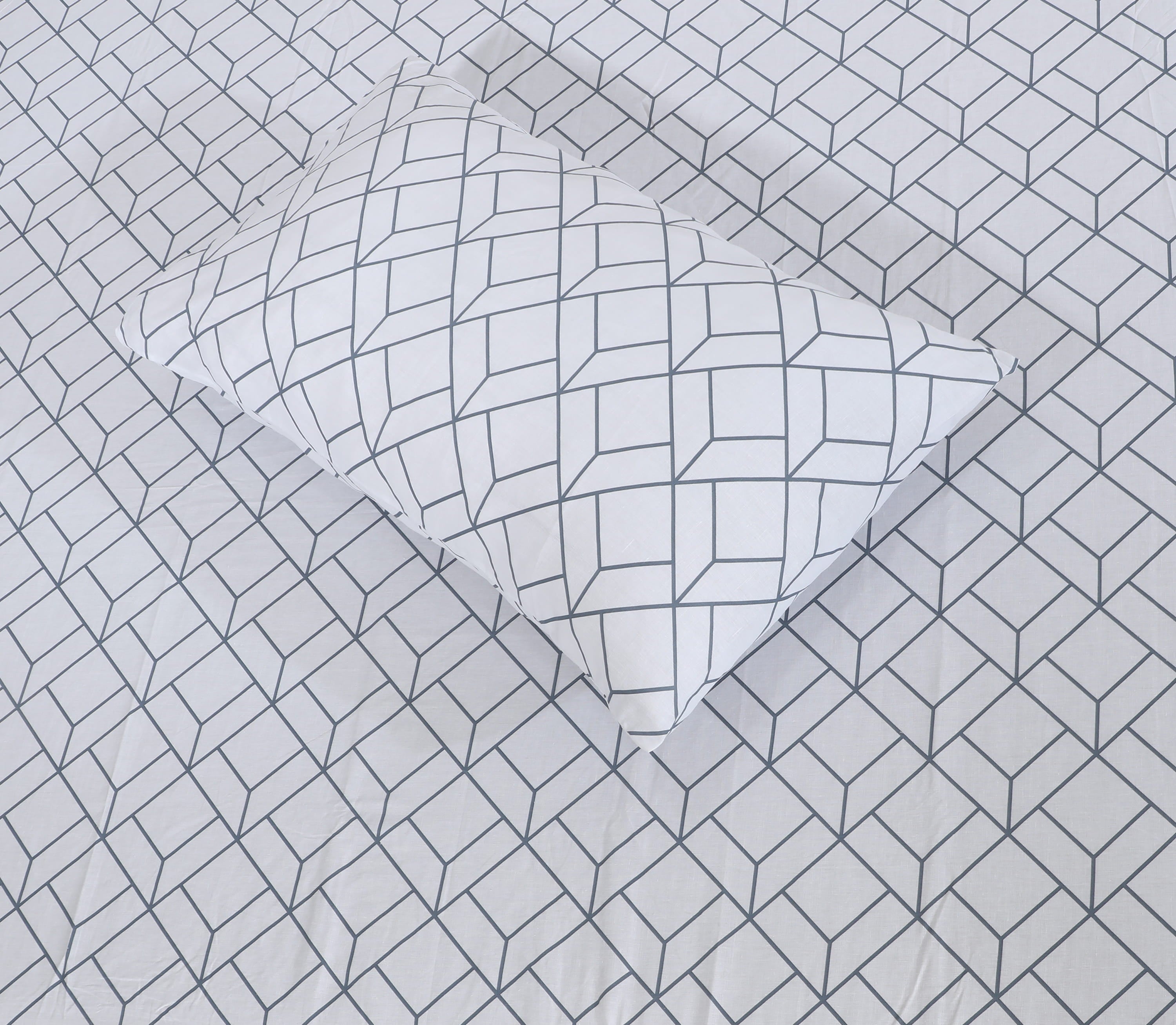 Fitted Double Bed Sheet DS# 403
