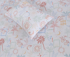 Fitted Double Bed Sheet DS# 411