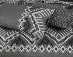 Quilted Comforter Set 6 Pcs Design 1034