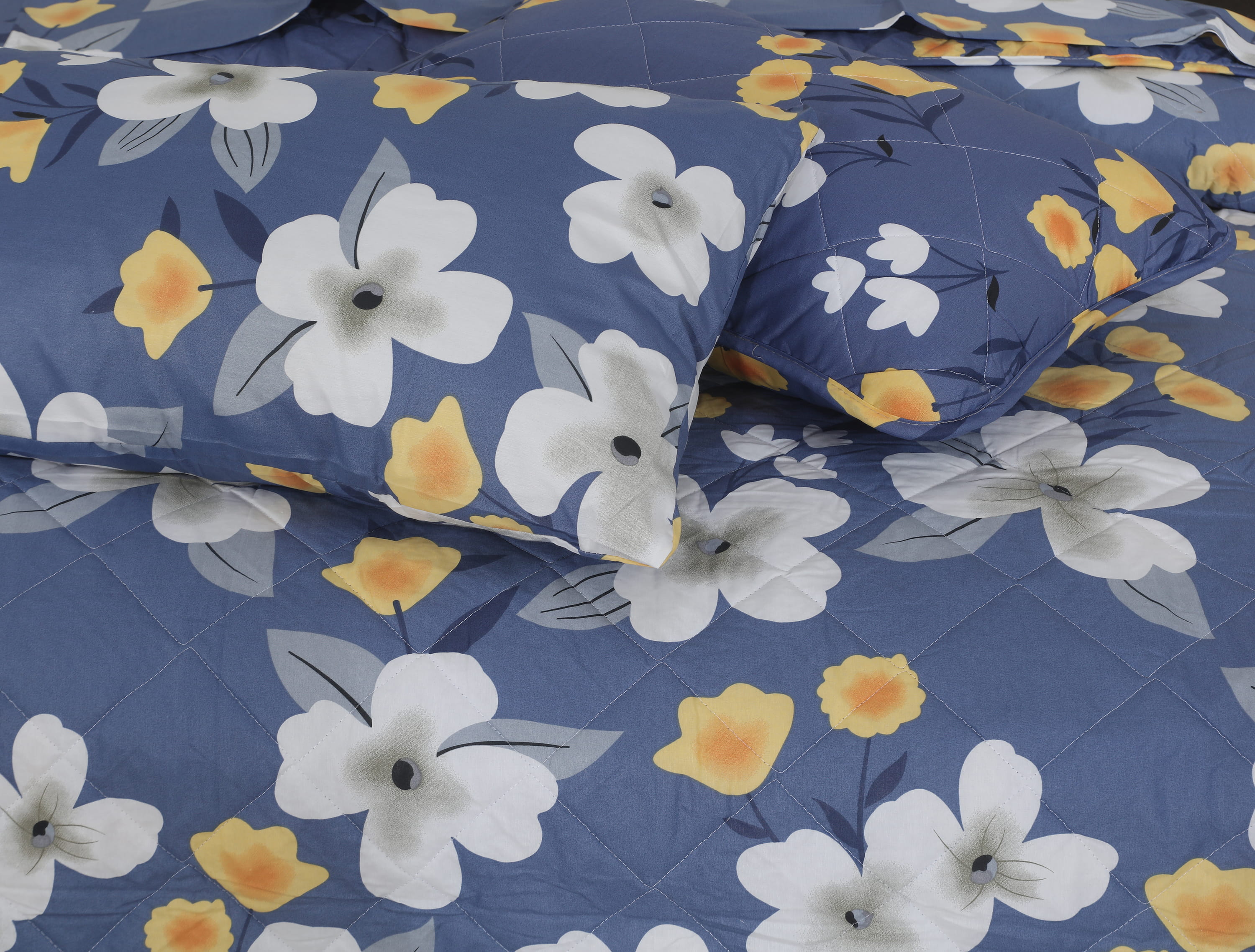 Quilted Comforter Set 6 Pcs Design 1032