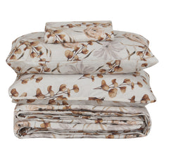 Quilted Comforter Set 6 Pcs Design 1042