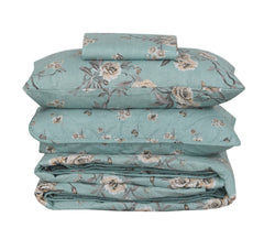 Quilted Comforter Set 6 Pcs Design 1027