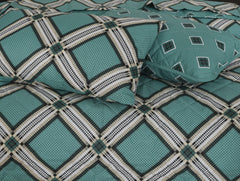 Quilted Comforter Set 6 Pcs Design 1037