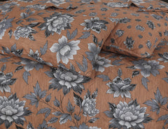 Quilted Comforter Set 6 Pcs Design 1026