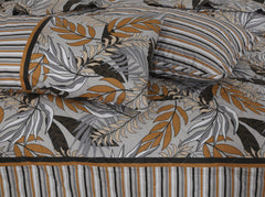 Quilted Comforter Set 6 Pcs Design 1038