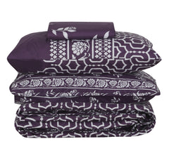 Quilted Comforter Set 6 Pcs Design 1040
