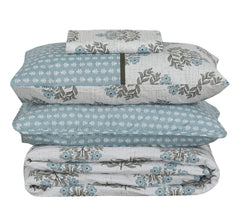 Quilted Comforter Set 6 Pcs Design 1028