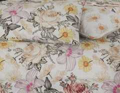 Quilted Comforter Set 6 Pcs Design 1041