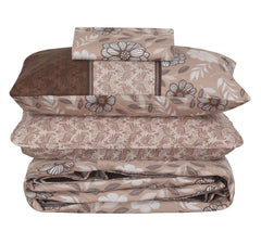Quilted Comforter Set 6 Pcs Design 1025