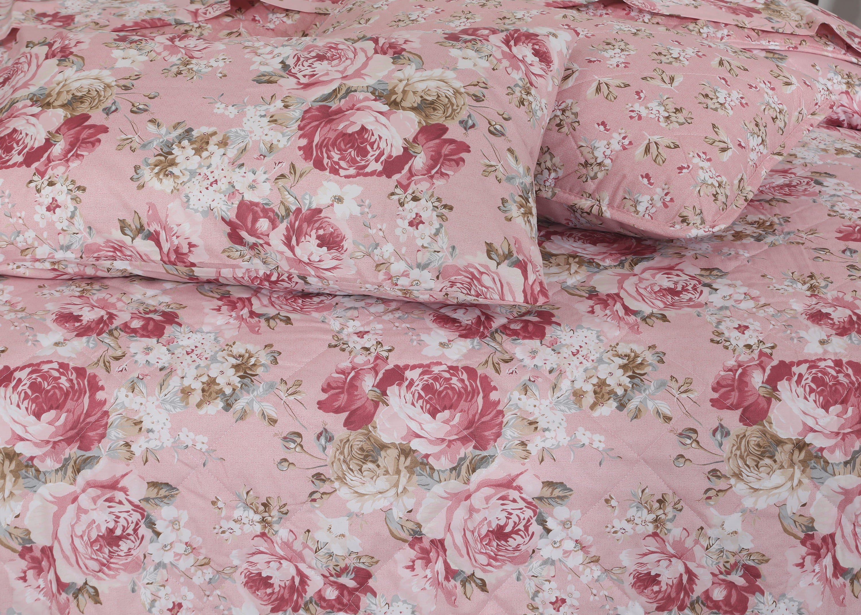 Quilted Comforter Set 6 Pcs Design 1046