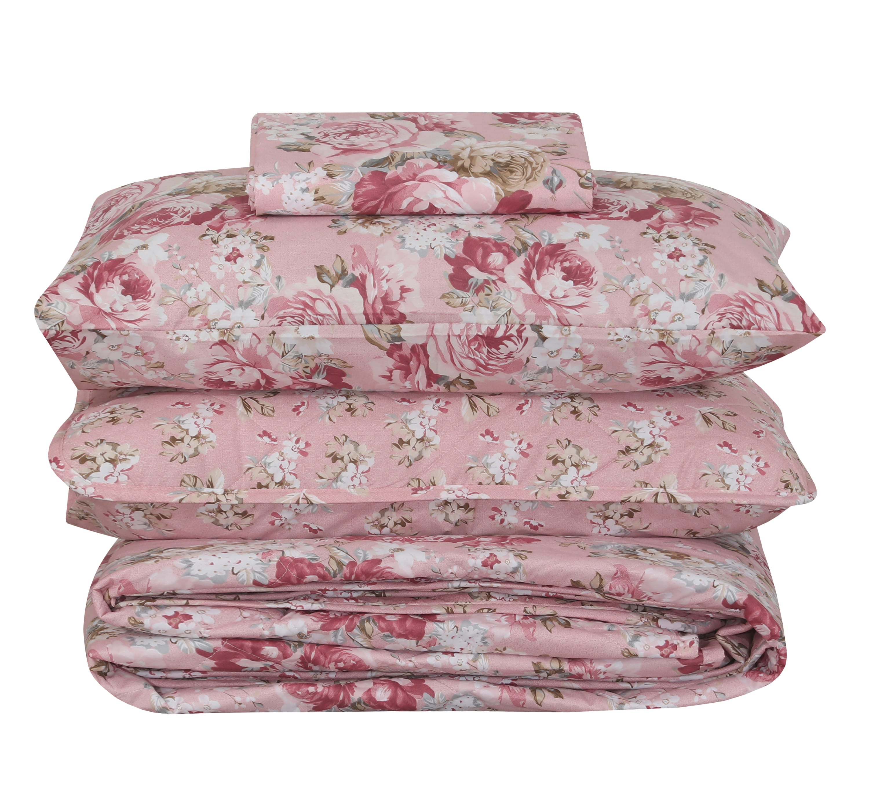 Quilted Comforter Set 6 Pcs Design 1046