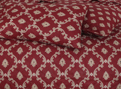 Quilted Comforter Set 6 Pcs Design 1047