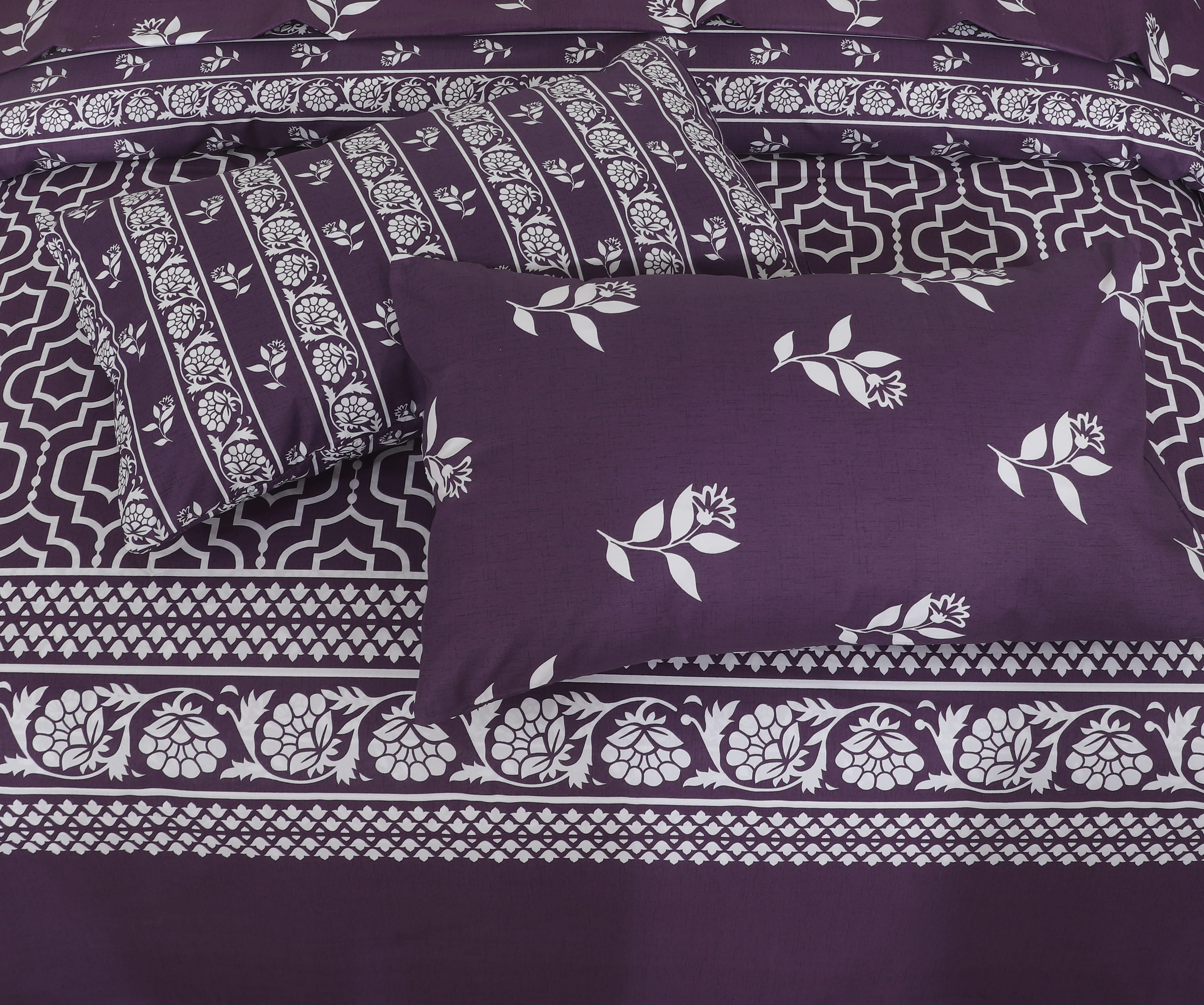 Floral  Quilt Cover 6 Pcs Design #262