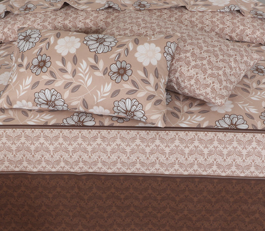 Floral  Quilt Cover 6 Pcs Design #240