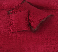 Heavy Velvet Texture Bed Sheet Set –4 Pcs Design #571