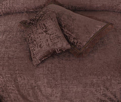 Heavy Velvet Texture Bed Sheet Set –4 Pcs Design #575
