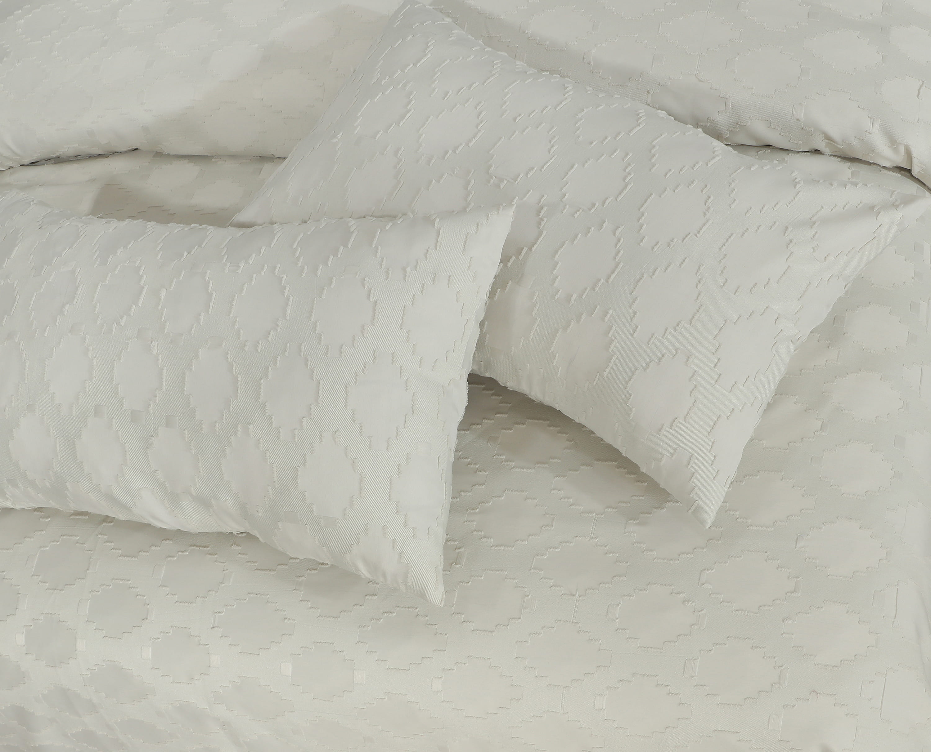 Motif Jacquard Quilt Cover 3 Pcs #268