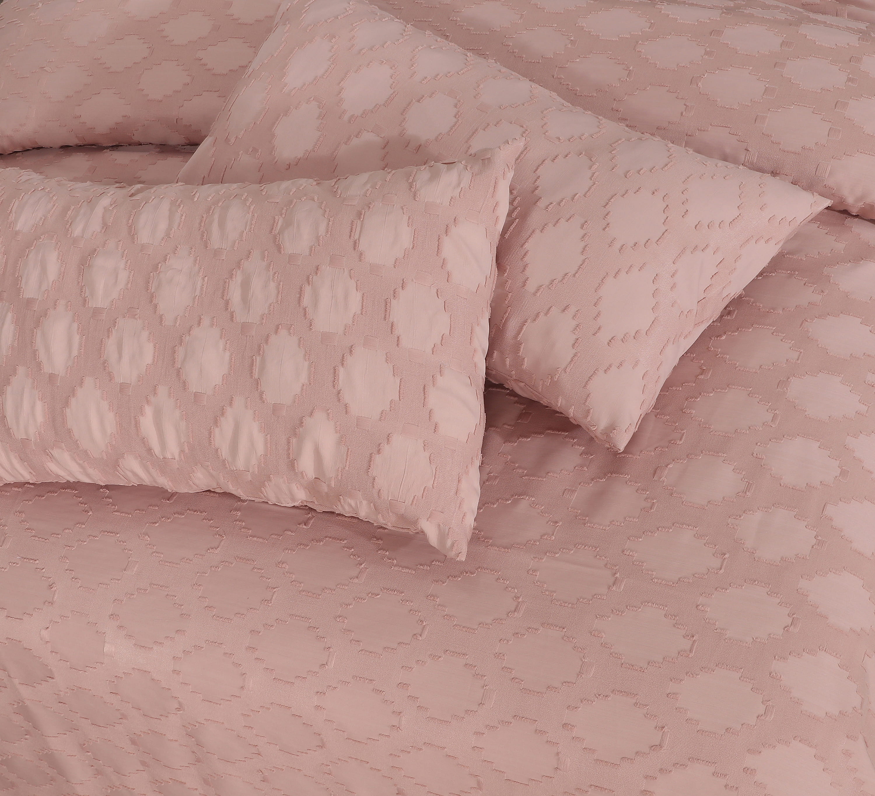 Motif Jacquard Quilt Cover 3 Pcs #266
