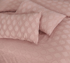 Motif Jacquard Quilt Cover 3 Pcs #266