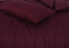 6 Pcs Stripe Satin Quilt Cover Design #228