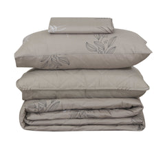 Quilted Comforter Set 6 Pcs Design 903