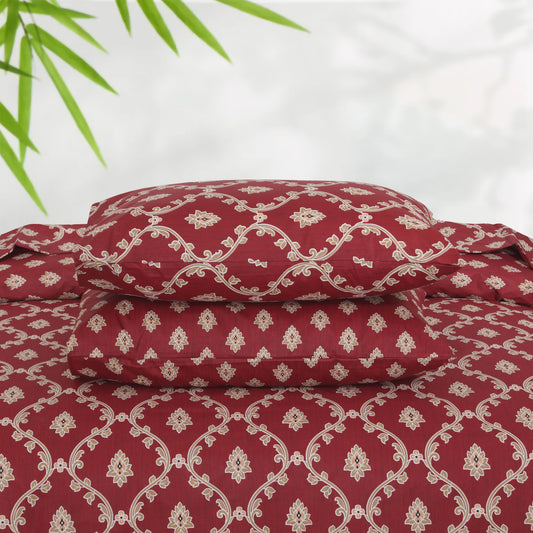Floral  Quilt Cover 6 Pcs Design #244