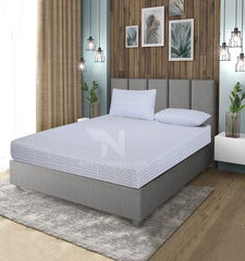 Fitted Double Bed Sheet DS# 405