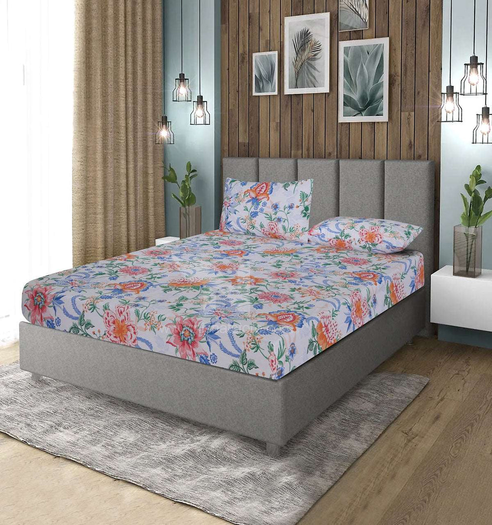 Fitted Double Bed Sheet DS# 396