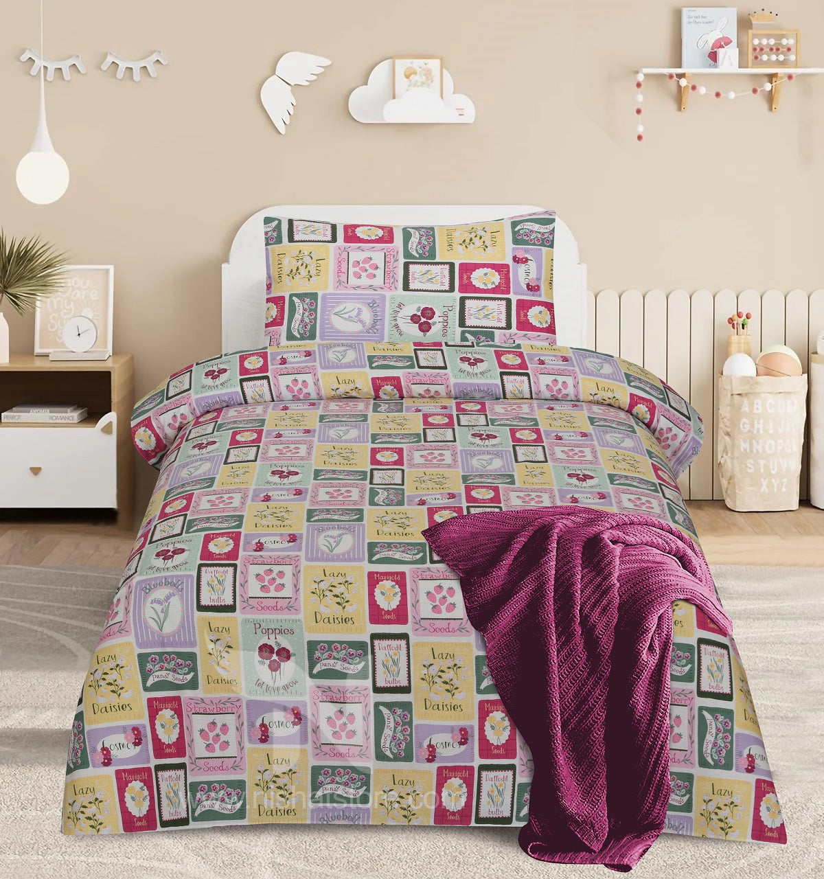 Kids Bed Sheet Design 288