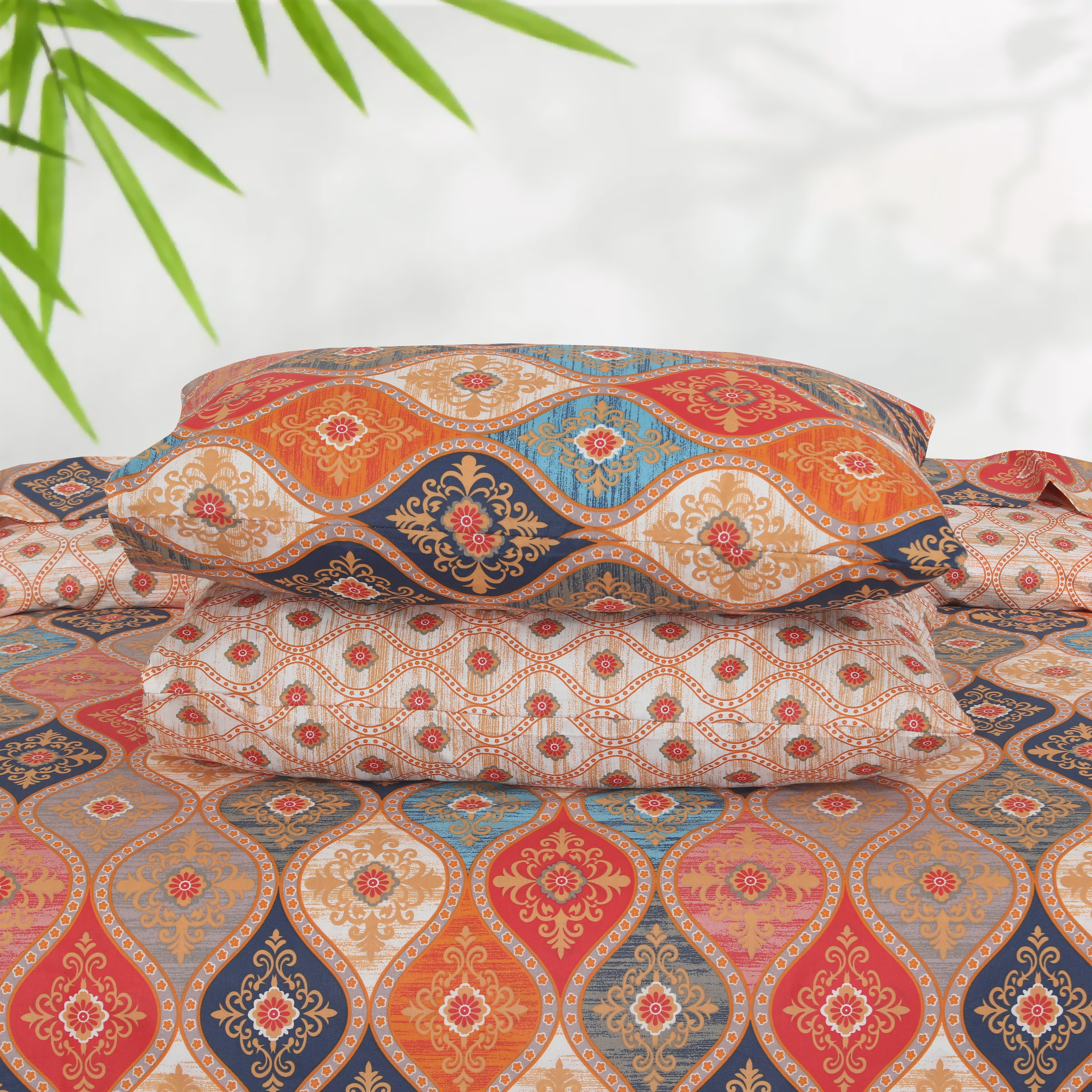 Floral  Quilt Cover 6 Pcs Design #259