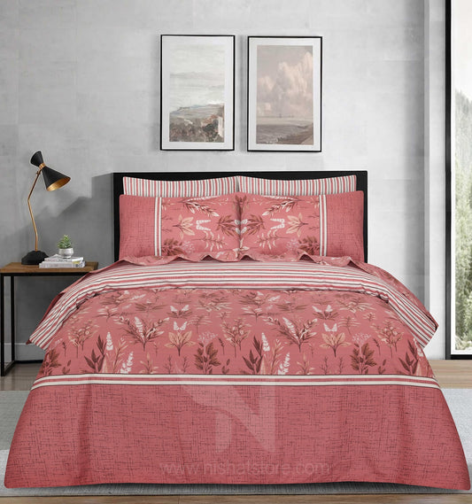 Floral  Quilt Cover 6 Pcs Design #263