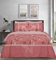 Floral  Quilt Cover 6 Pcs Design #263