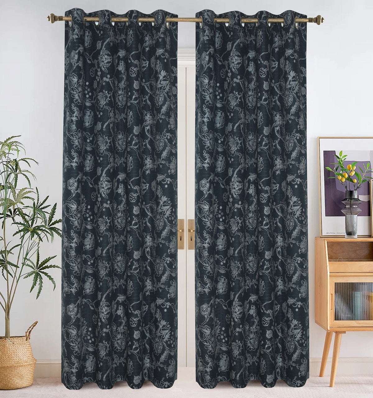 Pack of 2 Curtain Design  088