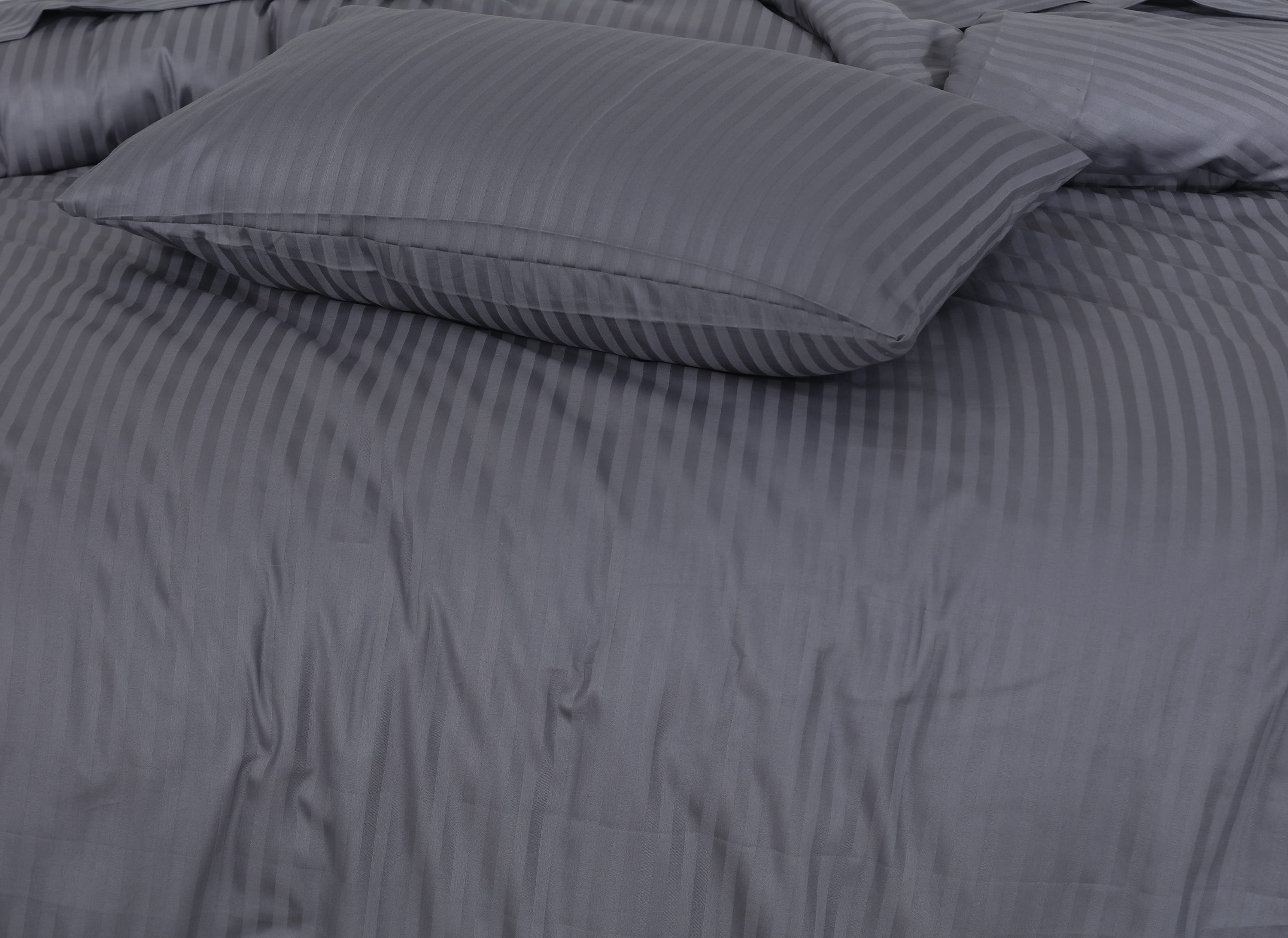 6 Pcs Stripe Satin Quilt Cover Design 226 - Nishat Creative Store