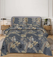 Floral  Quilt Cover 6 Pcs Design #217